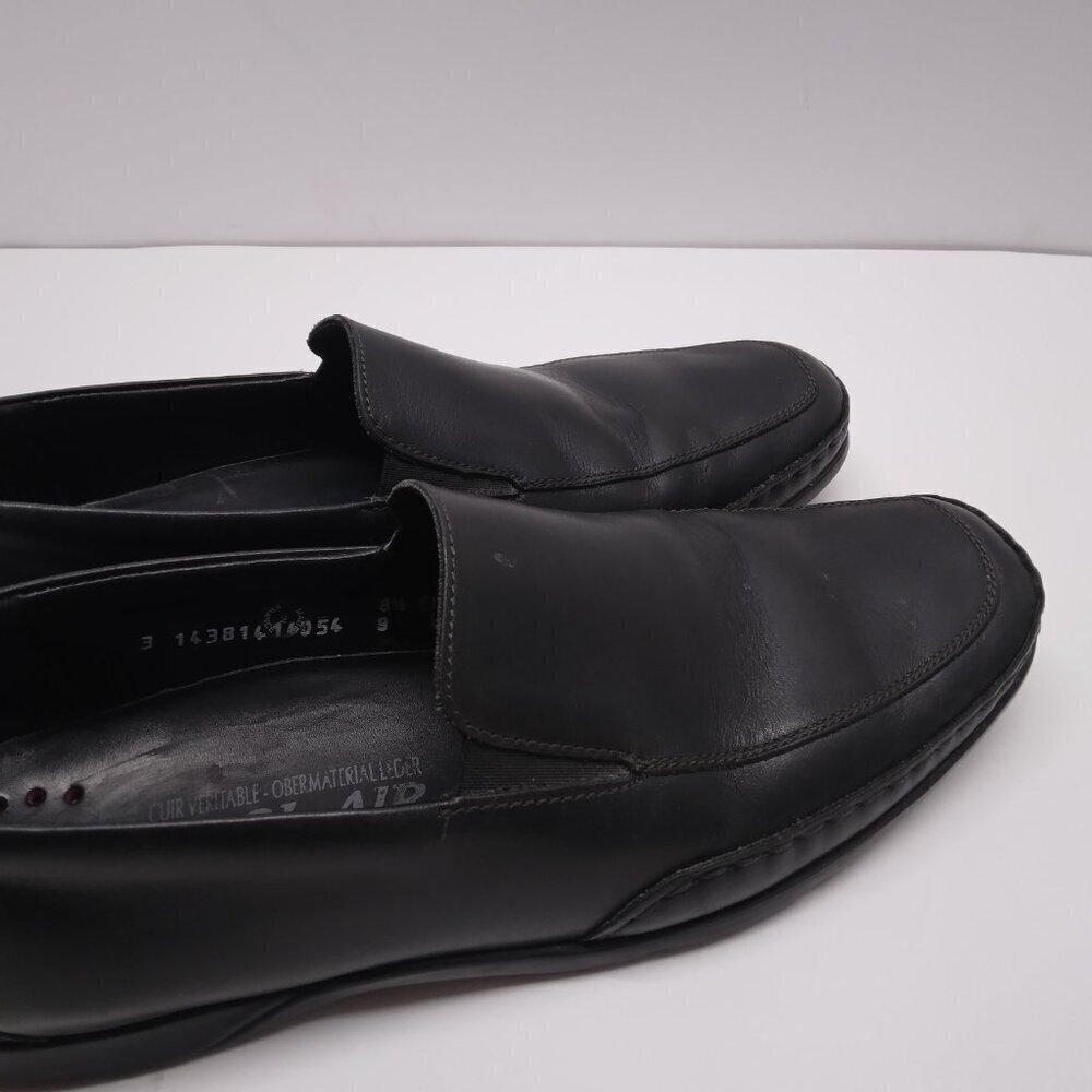 Mephisto Cool-Air Black Leather Slip-on Driving Loafers Shoes Men Size 9 - Picture 6 of 14